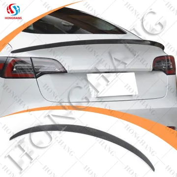 Carbon Fiber ABS Rear Roof Wing Spoiler for Tesla Model Y (2019-2021)