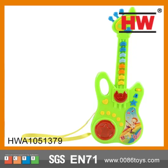 cartoon musical instrument children musical guitar