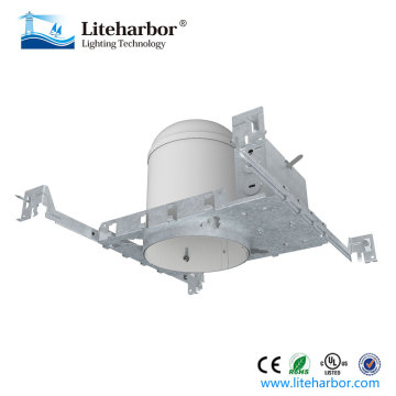 5 Inch COB LED Downlight New Construction NON-IC Fluorescent Housing
