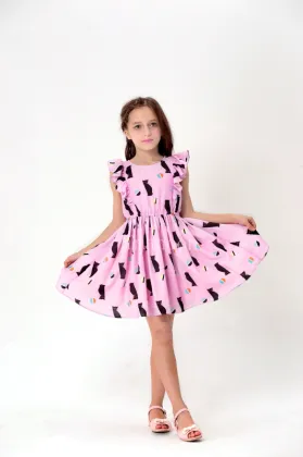 Mother′s Shopping Day Baby Dress