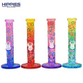 Gradient color luminous glass Smoking Bong