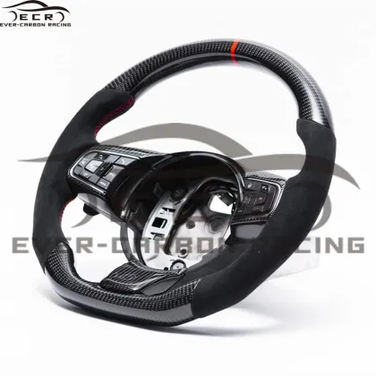 Carbon Fiber Racing Steering Wheels for Jaguar Sports Cars 2015-2019