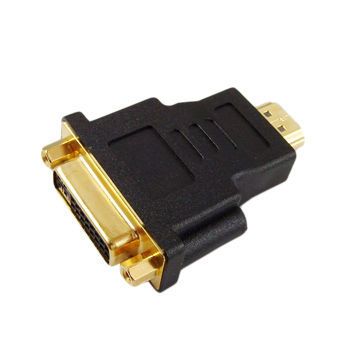 Golden Plated HDMI Male to DVI Female Adapter
