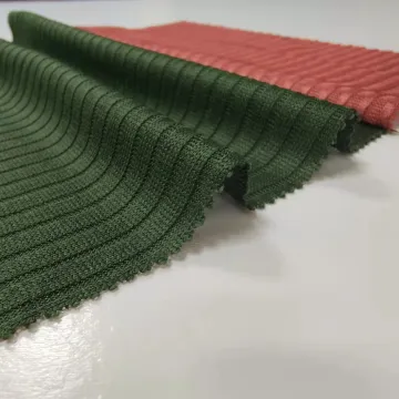 Wide Ribbed Knit Fabric for cuffs