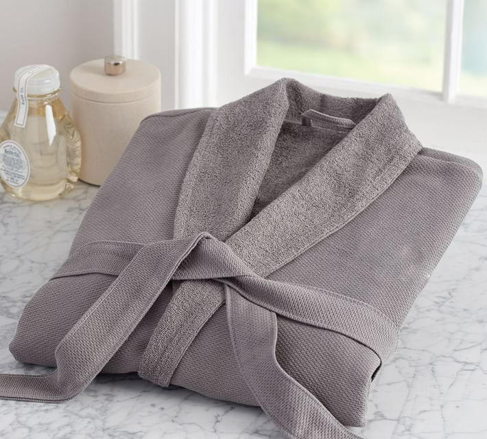 Cotton Terry Bathrobe Spa Hotel Robe