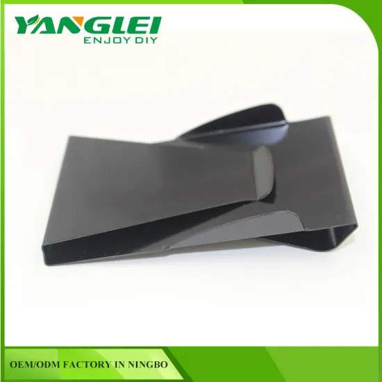 High click rate in E-business market stainless steel money clip nickel plated film clip