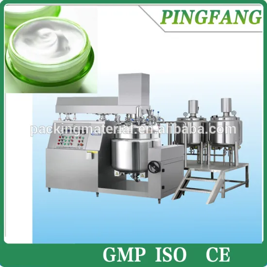 BXZRJ Vacuum Cosmetic Emulsifying Machine, Homogenizing Emulsifier