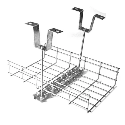 Welded Stainless Steel Cable Tray for Outdoor Use - Cablofil Wire Mesh Bridge Equipment