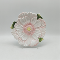 Керамическая сервировочная тарелка 3D Flower