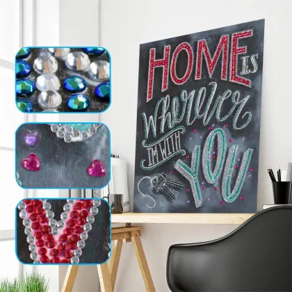 Fancy Diamond Diamond Painting Bright Diamond Bedroom