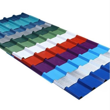 Prime Zinc Coated Red Corrugated GI PPGI Roof Sheet Plate