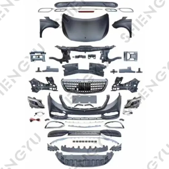 Car Accessories for Benz VIANO 2010-2015 Upgrade to Maybach Bumper Grille, Lamps, Hood, Fender, Rear Diffuser