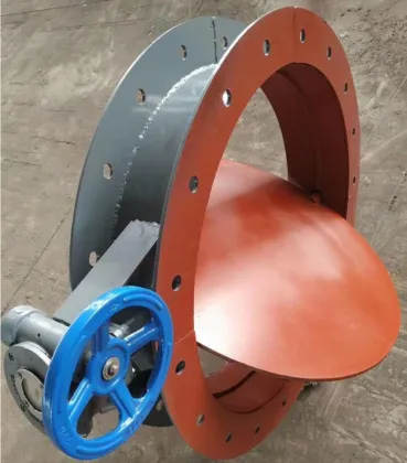exhaust gas and smoke Louver Ventilation Butterfly Valve