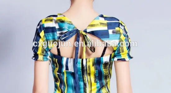 100% polyester transfer printed satin fabric for bedsheet and dress