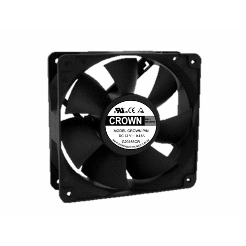 Crown 120x38 DC Blower H6 Industrial cooling