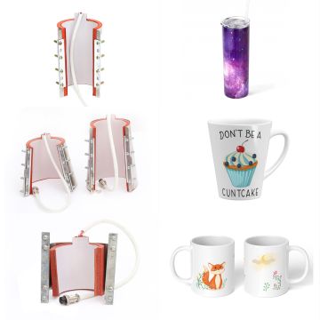 Newest Wholesale Heat Press Mug Attachment for 6oz, 11oz, 12oz & 17oz Sublimation Mugs