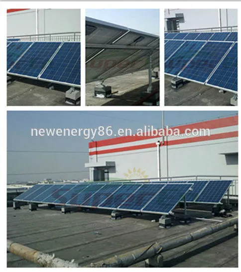 20KW Customized grid tie grid solar power system for Commercial/Industrial Solar Plant solar energy system