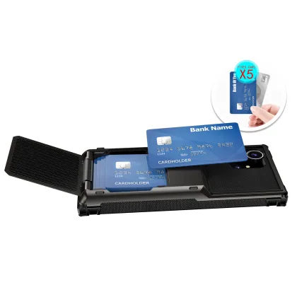 5 Card Slots Armor Case for Samsung Galaxy Models