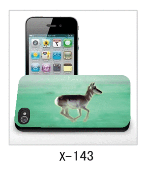 Esecuzione di pecora 3d foto del caso Iphone, pc cassa rivestita in gomma, più colori disponibili