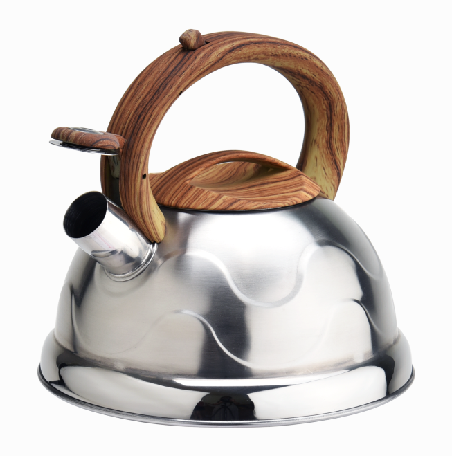 Whistling Cooktop Teapot Soft Touch Handle