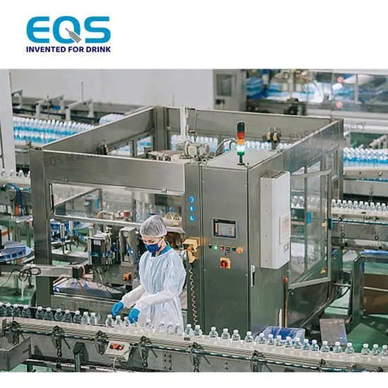 Automatic Mini 8-8-3 1000BPH Water Bottle Filling Machine Production Line