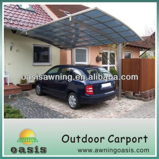 single aluminum diy carport