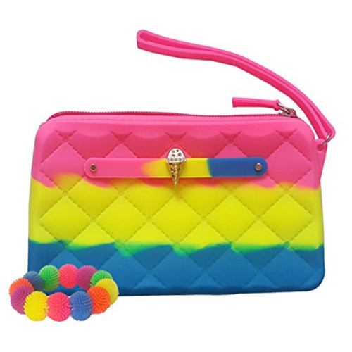 Custom Hot Sell Cheap Silicone Wristlet Bag