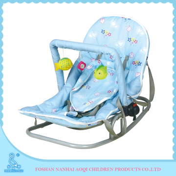 317 Design Latest Environmental Folding Cloth Material Baby Rocker Chair
