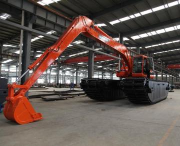 Desilting  Amphibious Excavator
