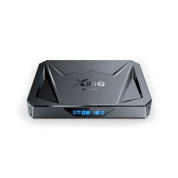 2024 8K UHD Android 14.0 Octa Core TV Box X96Q PRO+ with Voice Remote Control
