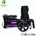 Elderly home care rollator walker with walking aid