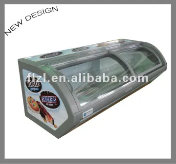 showcase freezer,super market freezer,ice cream freezer,one layer showcase freezer---2014 new style