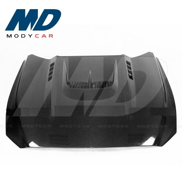 ฮูดคาร์บอนไฟเบอร์สไตล์ Kylintotem สำหรับปี 2015-2016 Ford Mustang GT500