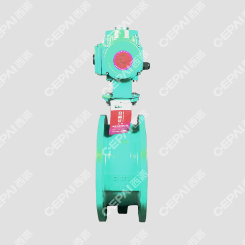 High Safety Electric Rubber Lined Butterfly Valve