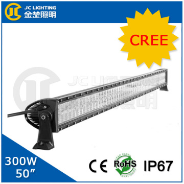 2014 New Products 4x4 Curve LED Light Bar 50 Inch, 50" Curved 300W LED Light Bar Cree Chip Flood Spot Beam for Offroad, Jeep