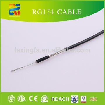 china high quality RG174 coaxial cable rg174 cable coaxial rg174 cable with rohs