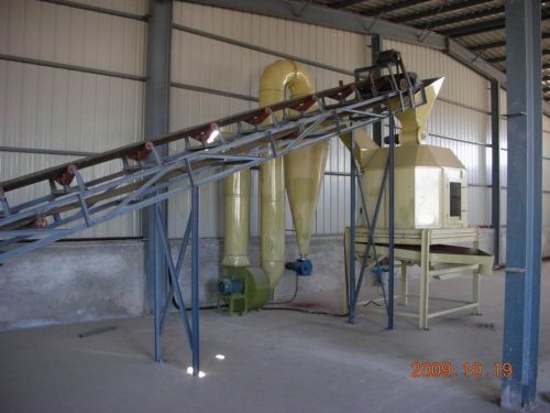 Powder Biomass Grinding, Mixing Organic Fertilizer Production Line, Pellet Machine Hkj40f