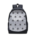 Geometric school bags lattice leisure sport bag backpack fashion luxury bag women wholesale handbag