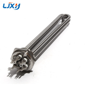 LJXH เครื่องทำน้ำร้อนองค์ประกอบการแช่ 304 สแตนเลส 220/380V