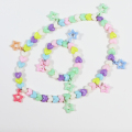 Multicolor Stars Colar Set Craft