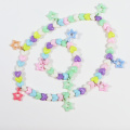 Multicolor Stars ketting set ambacht