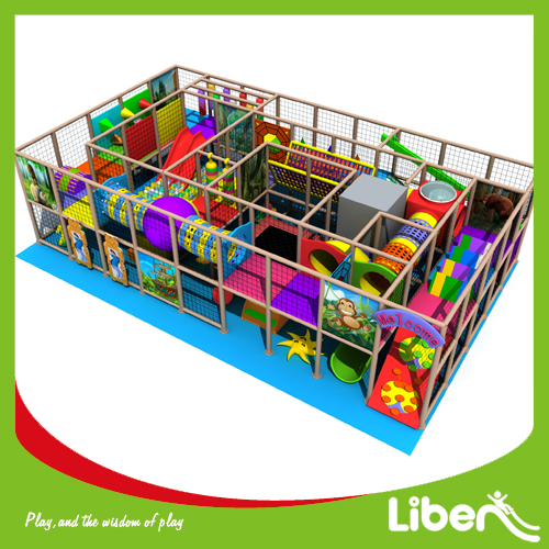 Foam indoor playground for children growing