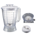 Transparent plastic food blender