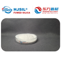 Hydrophobic fumed silica in adhesives