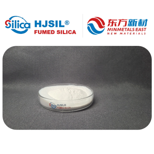 Hydrophobic fumed silica in adhesives