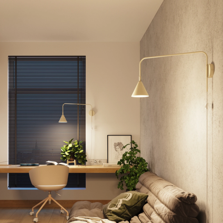  Scandinavian design meets high-quality steel craftsmanship wall light (1)