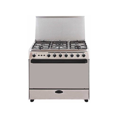 Voller Edelstahlgasofen mit 6Burner