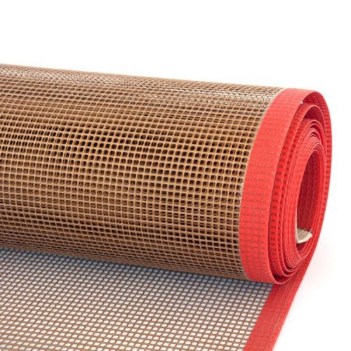 Non-stick surface PTFE mesh Conveyor belt for drying