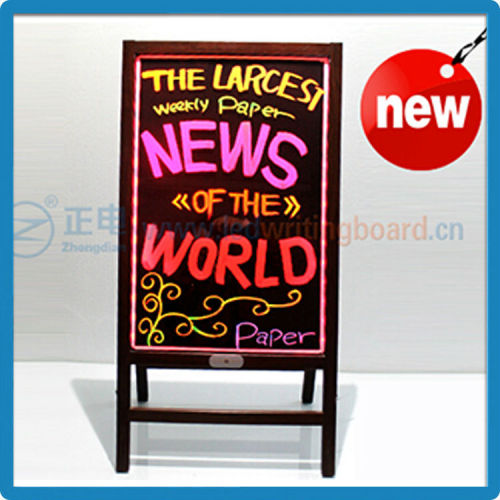 Free standing led fluorescent writing board for sale