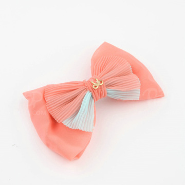 2012 New fashion bowknot shape girls metal hair barrettes